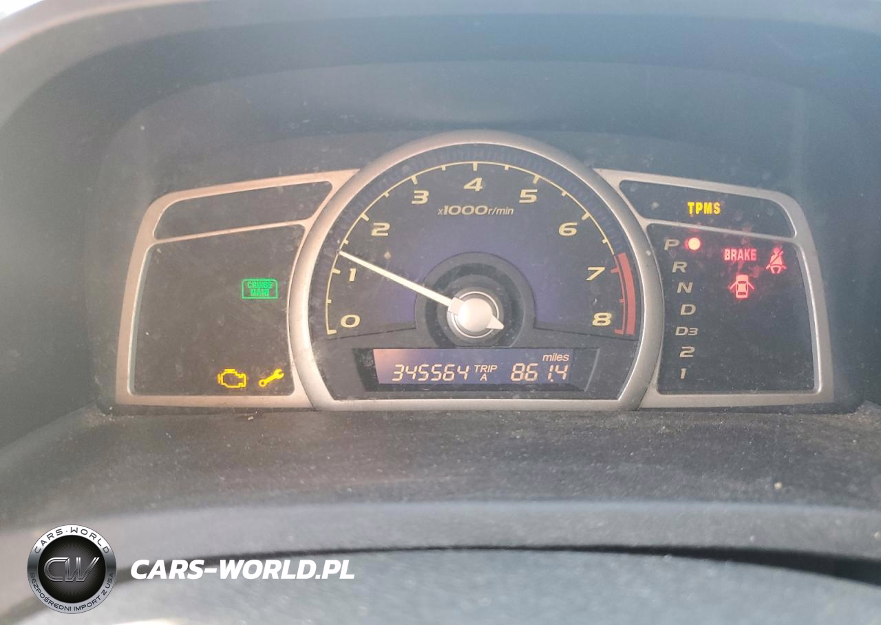 2008 Honda Civic Ex VIN:1HGFA16898L026439 - 9