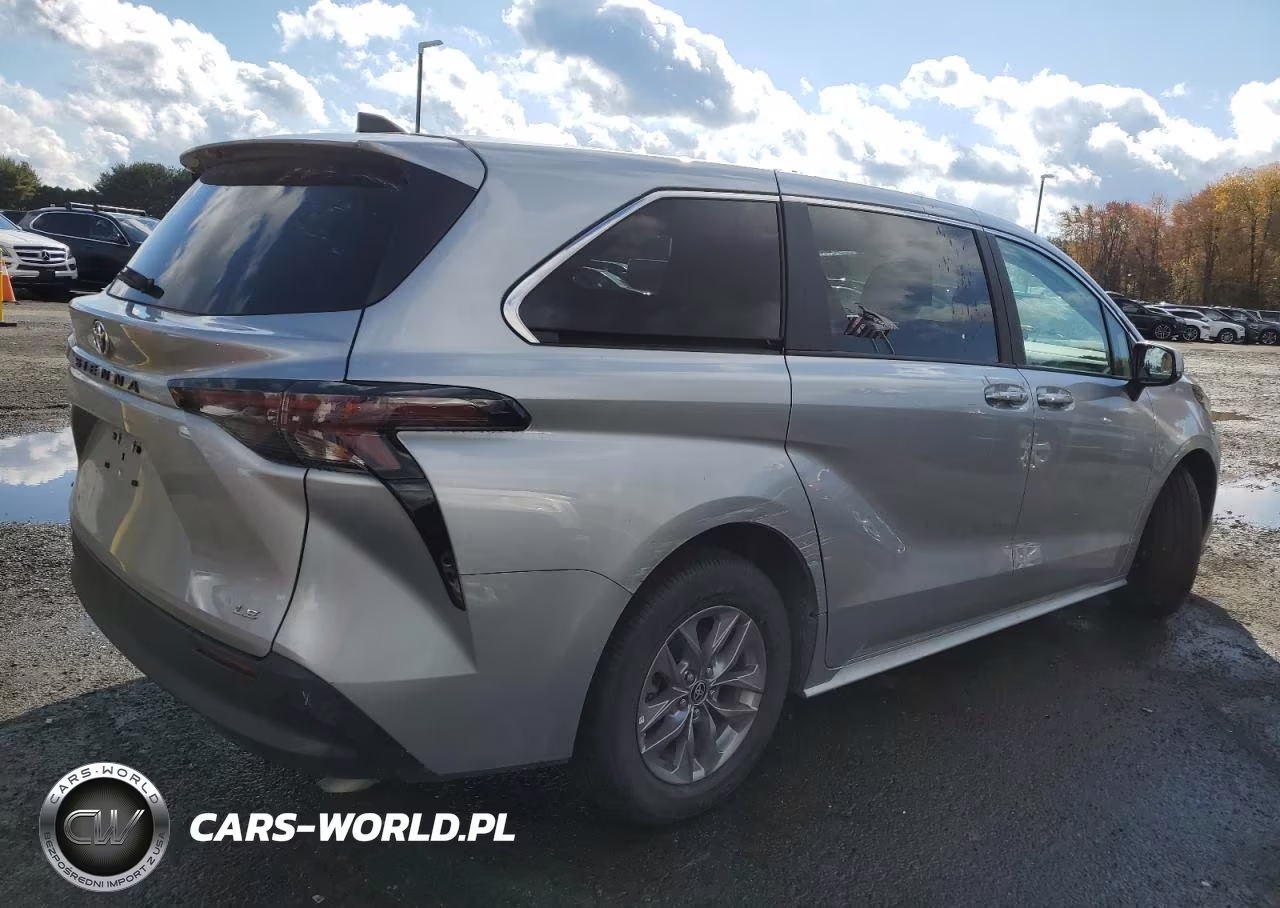 2025 Toyota Sienna Le VIN:5TDKRKEC3SS240317 - 3