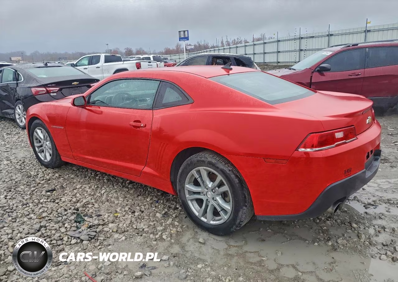 2015 Chevrolet Camaro Lt VIN:2G1FD1E33F9103721 - 2