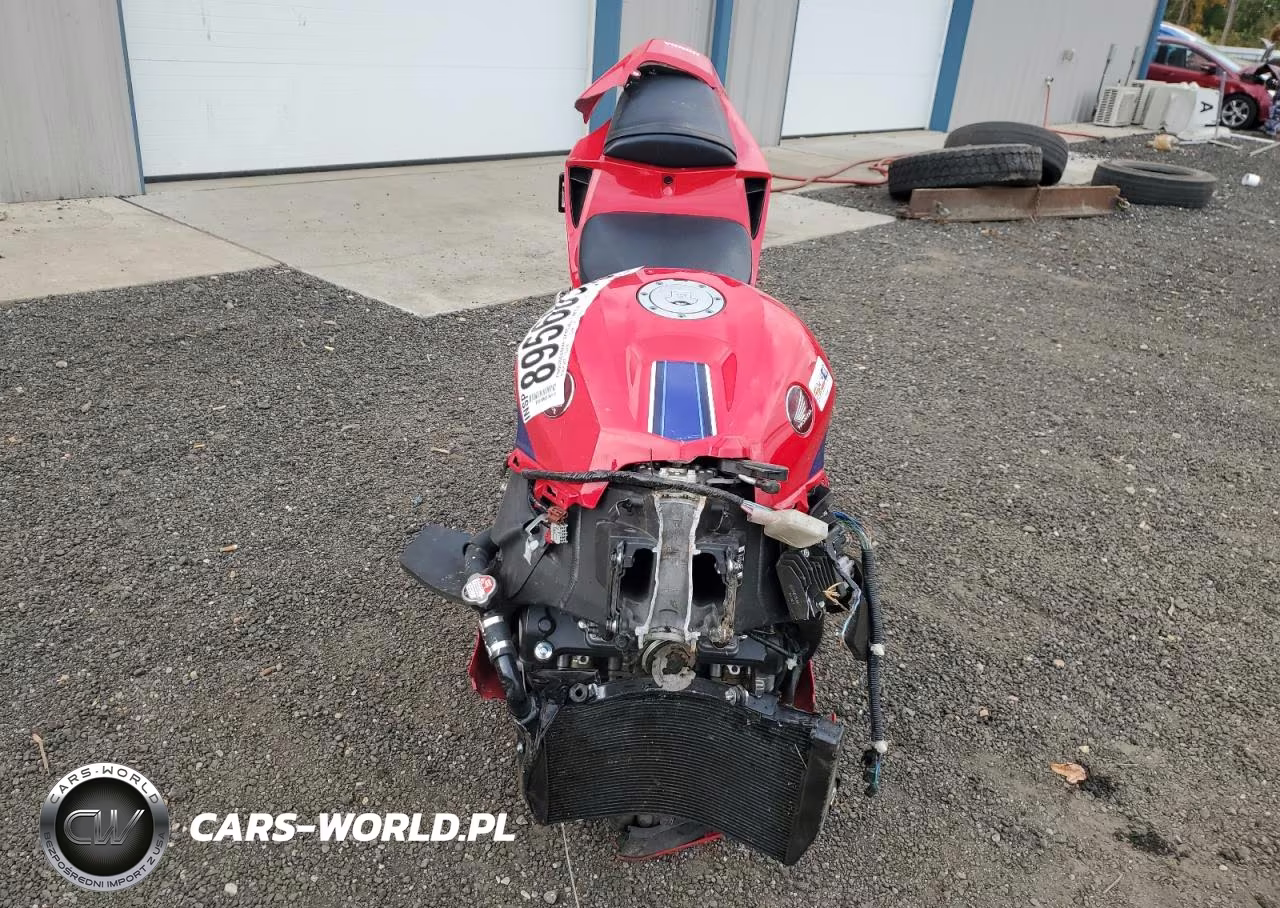 2024 Honda Cbr600 Rr VIN:JH2PC40J9RK100404 - 2