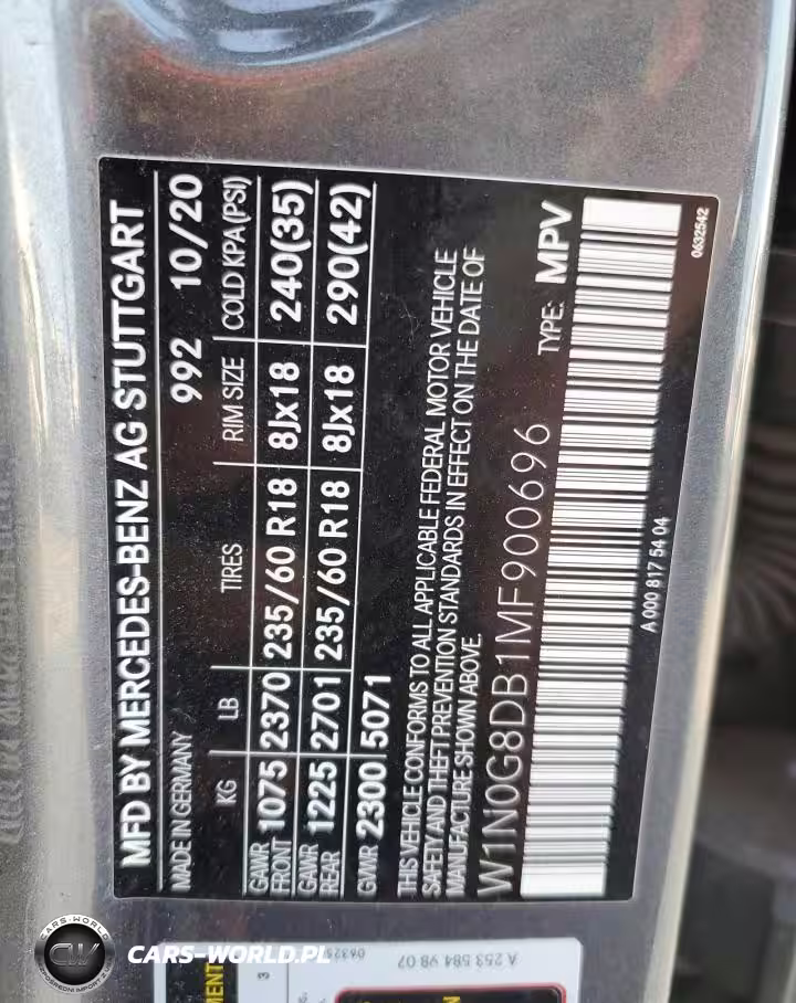 2021 Mercedes-Benz Glc 300 VIN:W1N0G8DB1MF900696 - 12