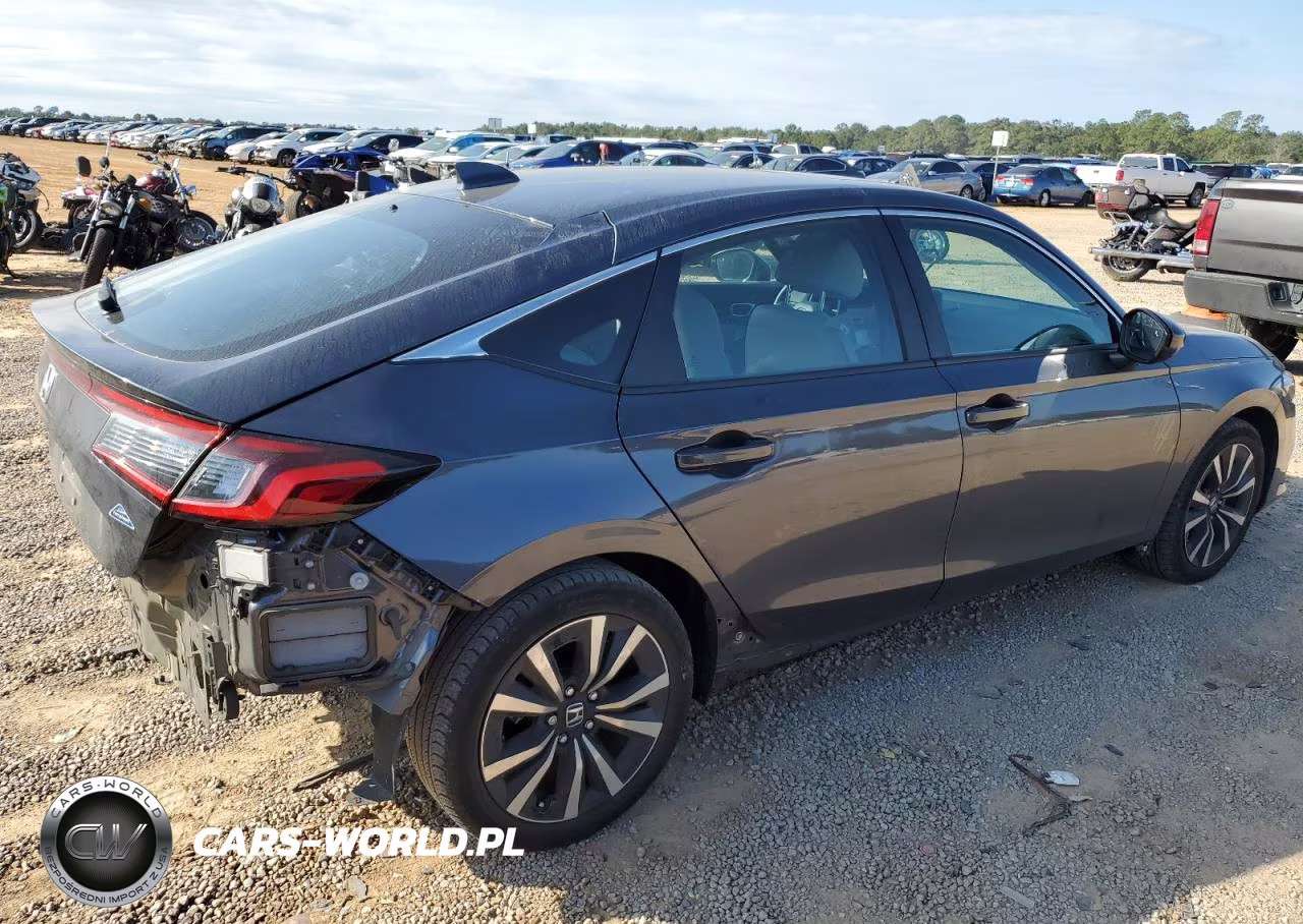 2024 Honda Civic Exl VIN:19XFL1H76RE016068 - 3