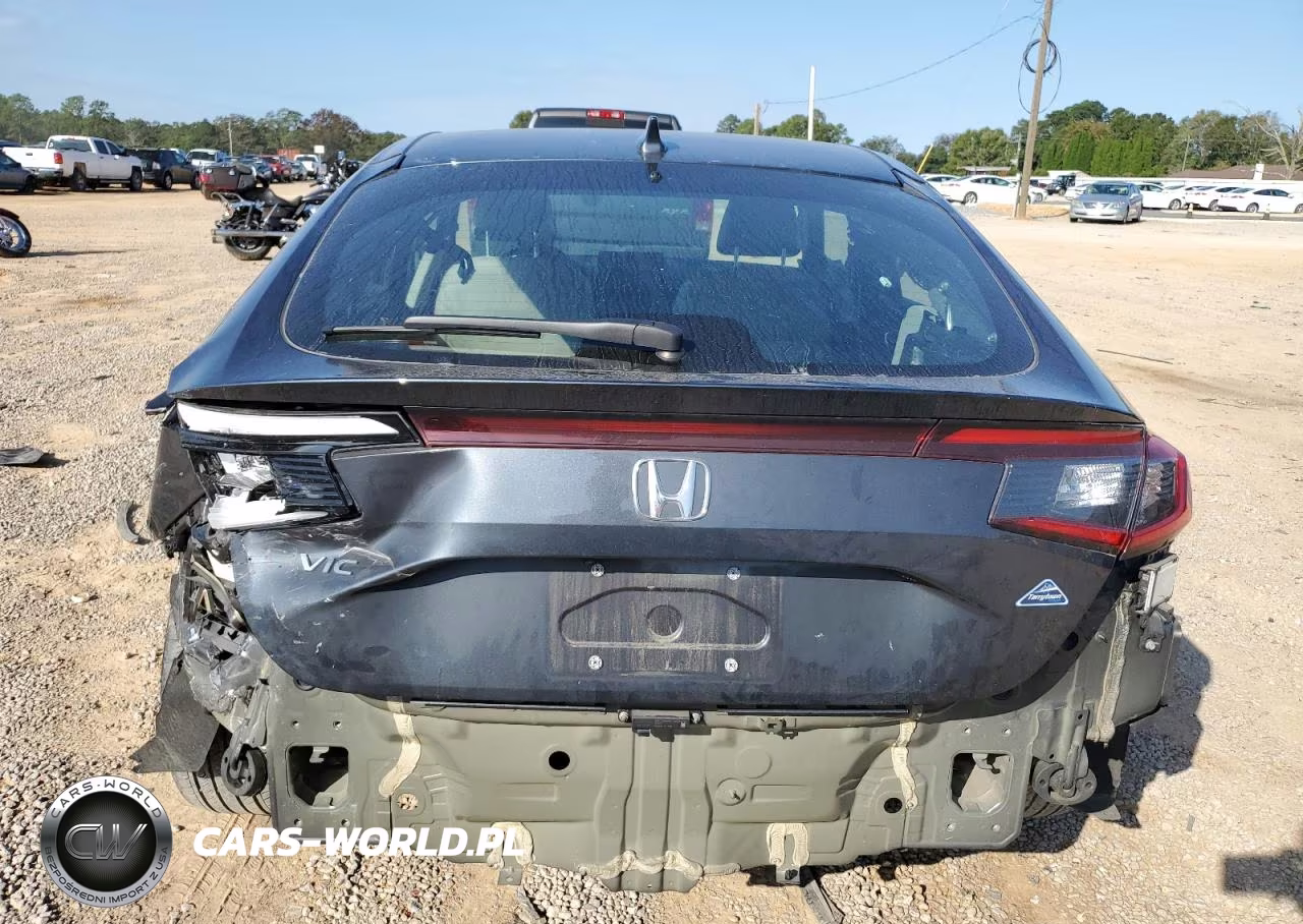 2024 Honda Civic Exl VIN:19XFL1H76RE016068 - 6