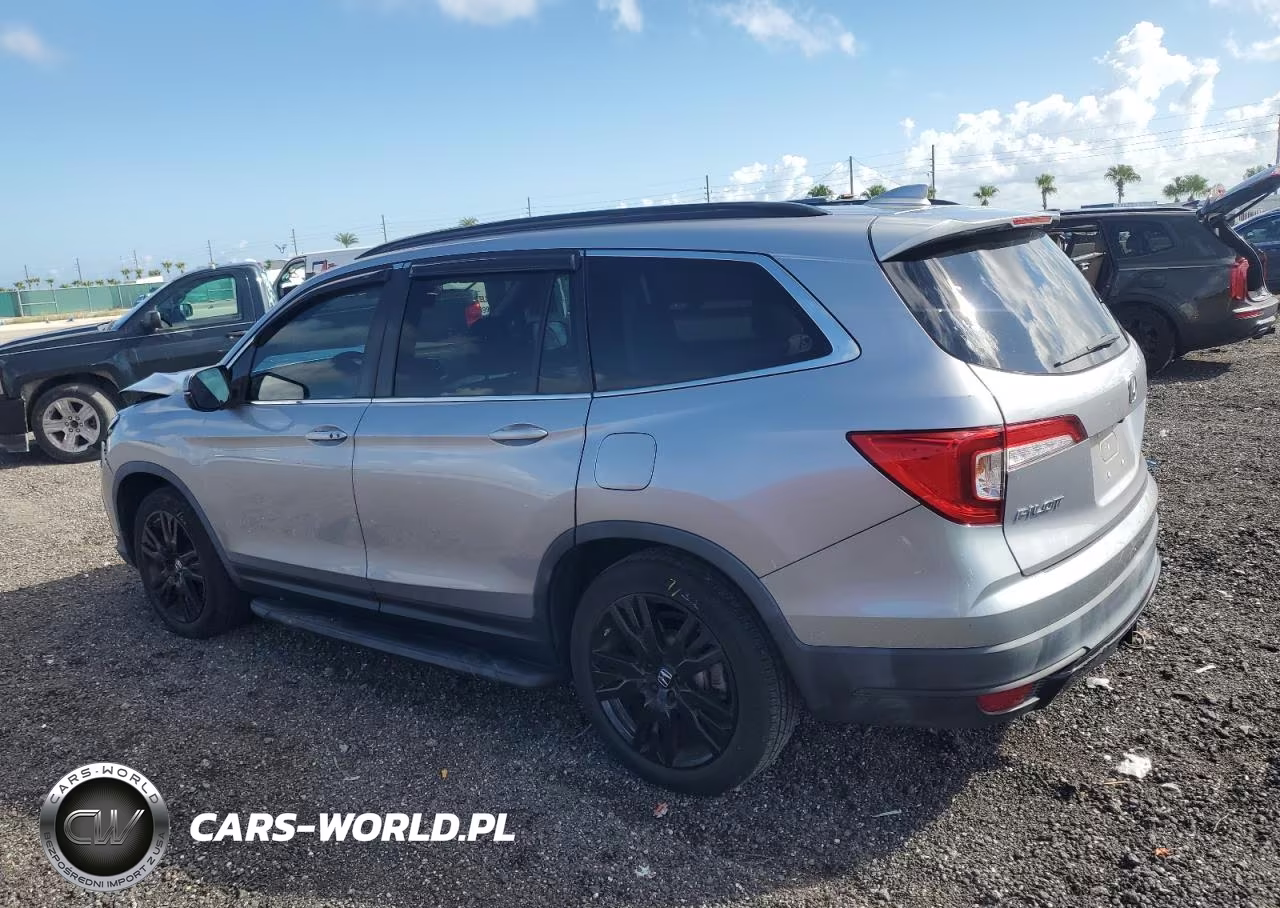 2021 Honda Pilot Se VIN:5FNYF5H23MB004331 - 2