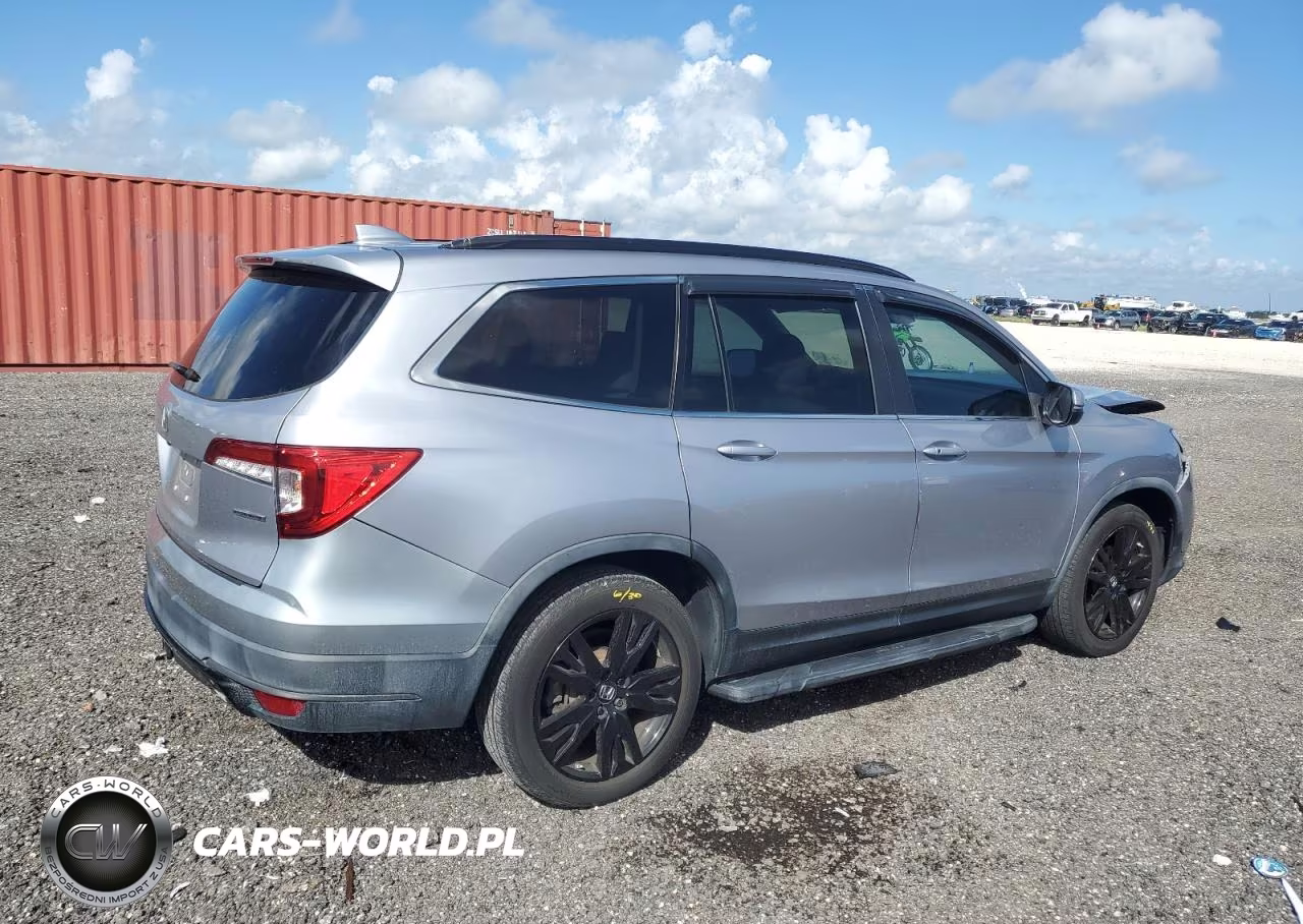 2021 Honda Pilot Se VIN:5FNYF5H23MB004331 - 3