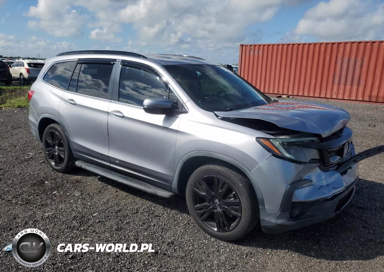 2021 Honda Pilot Se VIN:5FNYF5H23MB004331 - 4