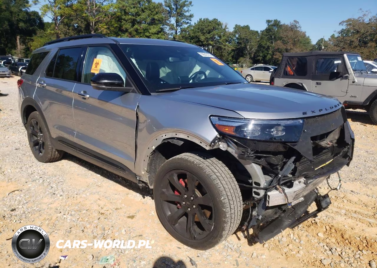 2021 Ford Explorer St VIN:1FM5K8GC0MGA77863 - 4