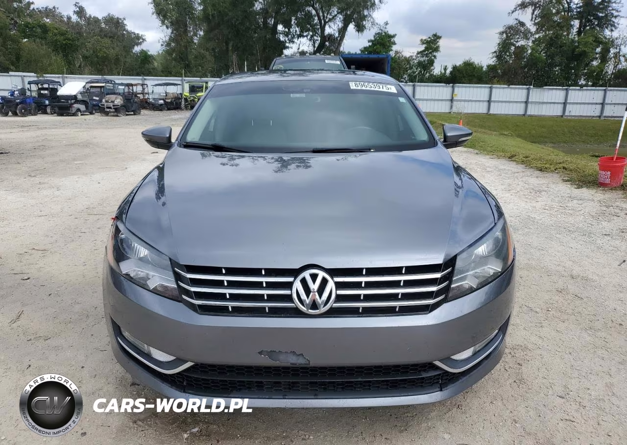 2012 Volkswagen Passat Sel VIN:1VWCP7A30CC082225 - 5