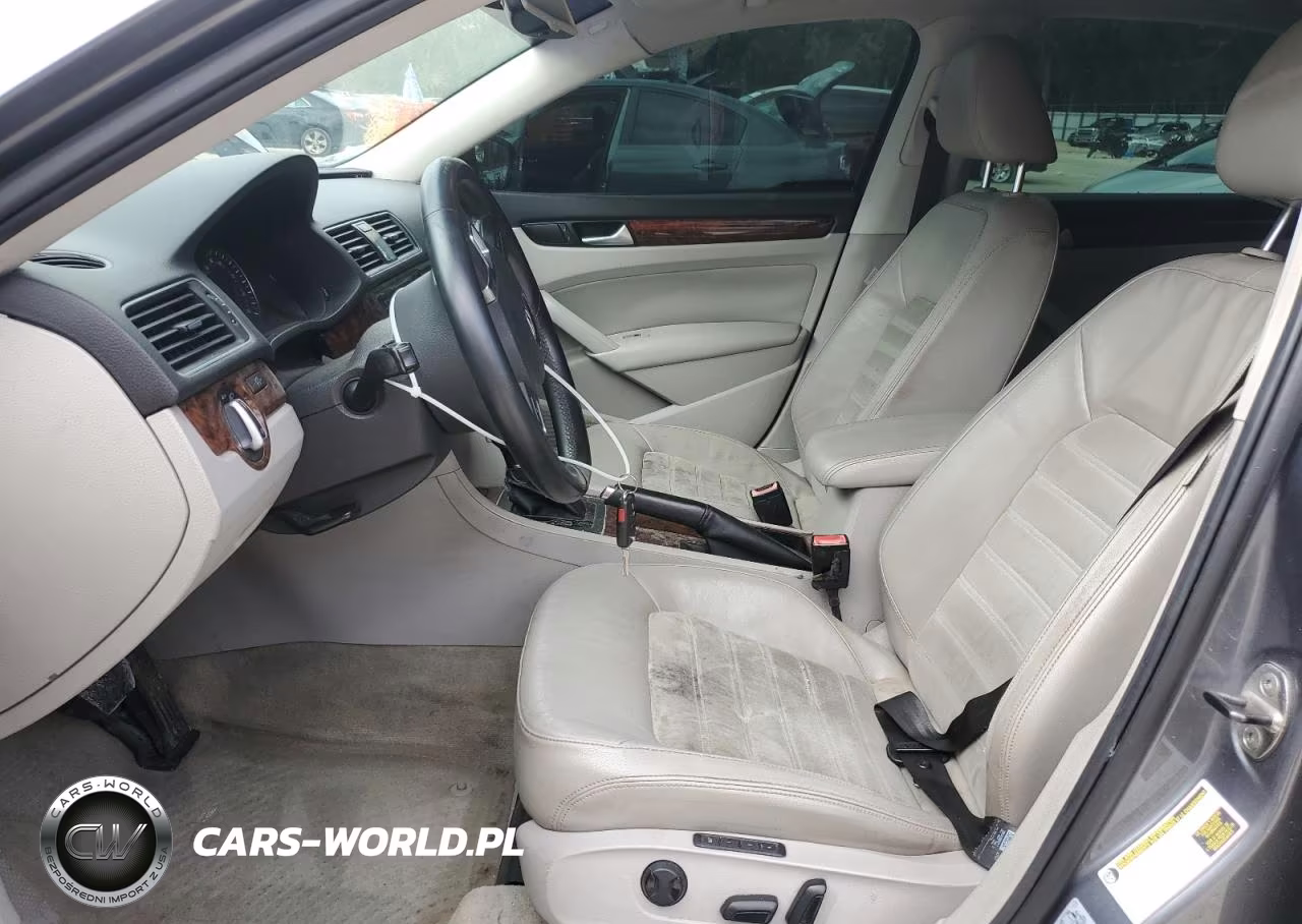 2012 Volkswagen Passat Sel VIN:1VWCP7A30CC082225 - 7
