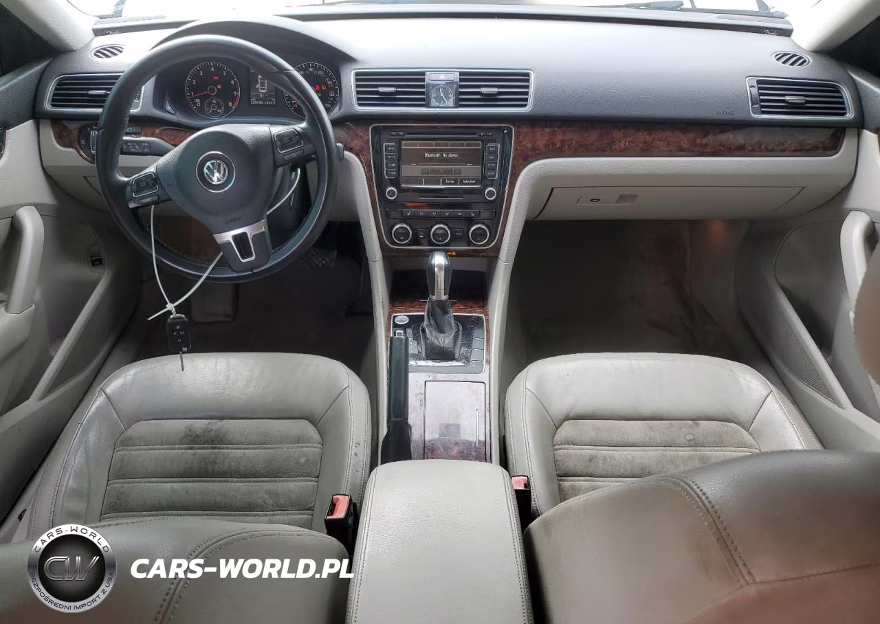 2012 Volkswagen Passat Sel VIN:1VWCP7A30CC082225 - 8
