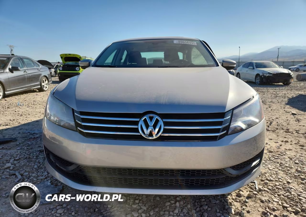 2013 Volkswagen Passat Se VIN:1VWBP7A31DC025254 - 5