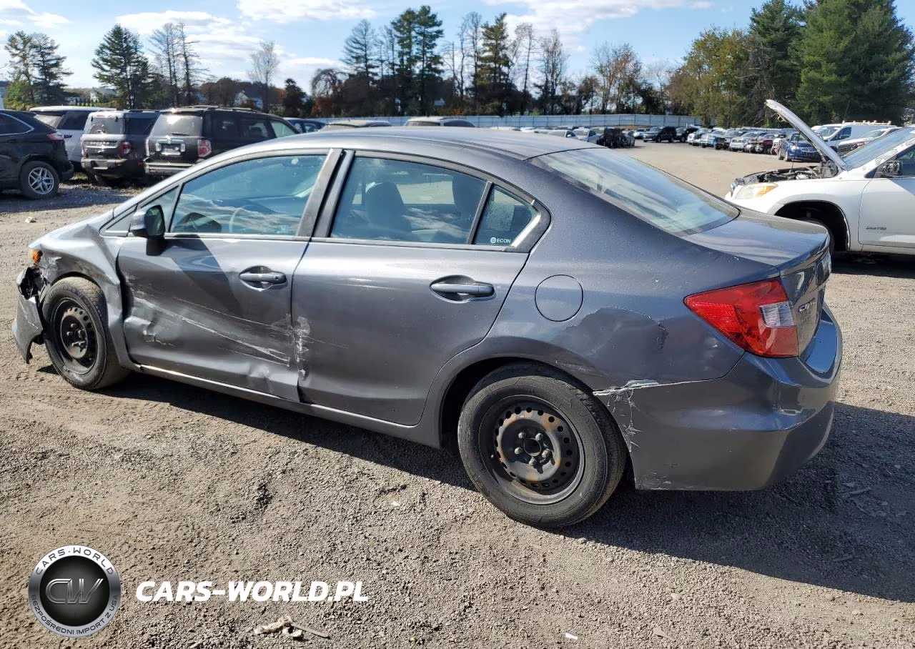 2012 Honda Civic Lx VIN:19XFB2F59CE379319 - 2