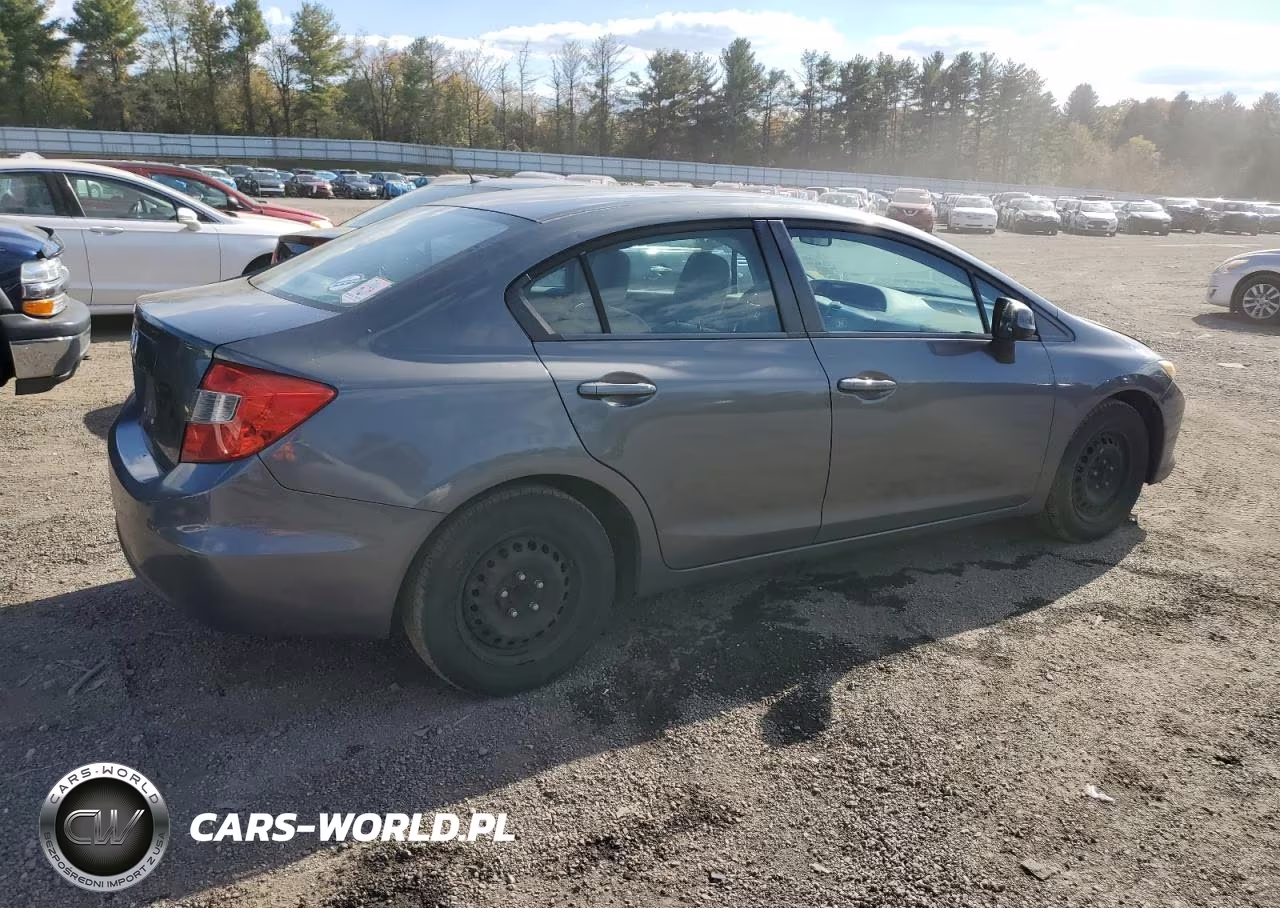 2012 Honda Civic Lx VIN:19XFB2F59CE379319 - 3