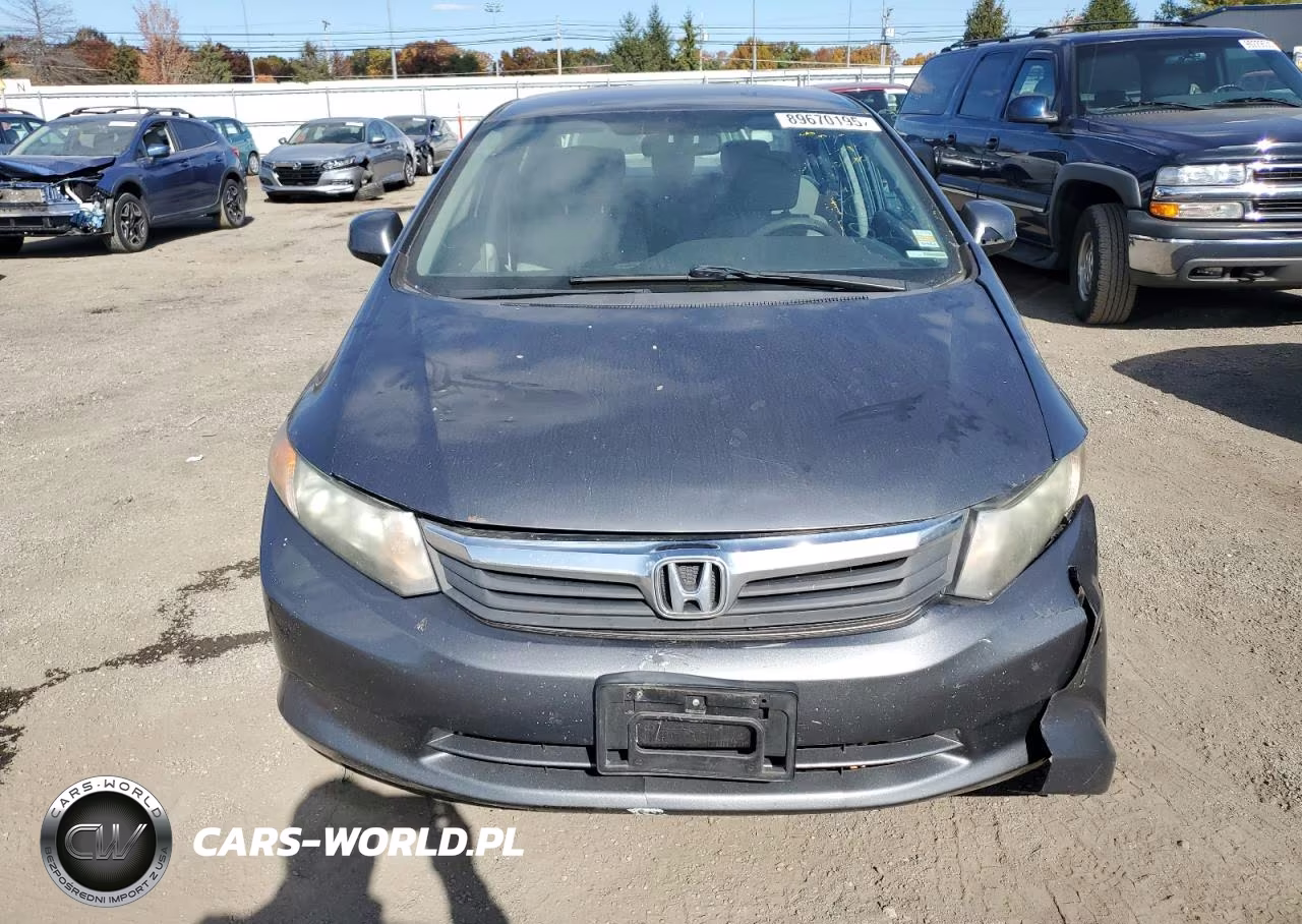 2012 Honda Civic Lx VIN:19XFB2F59CE379319 - 5