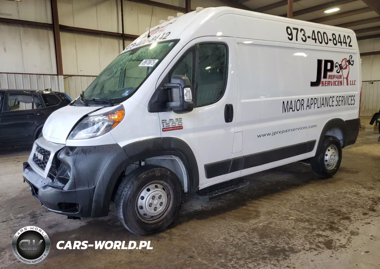 2019 Ram Promaster High Roof VIN:3C6TRVBG1KE549797 - 1