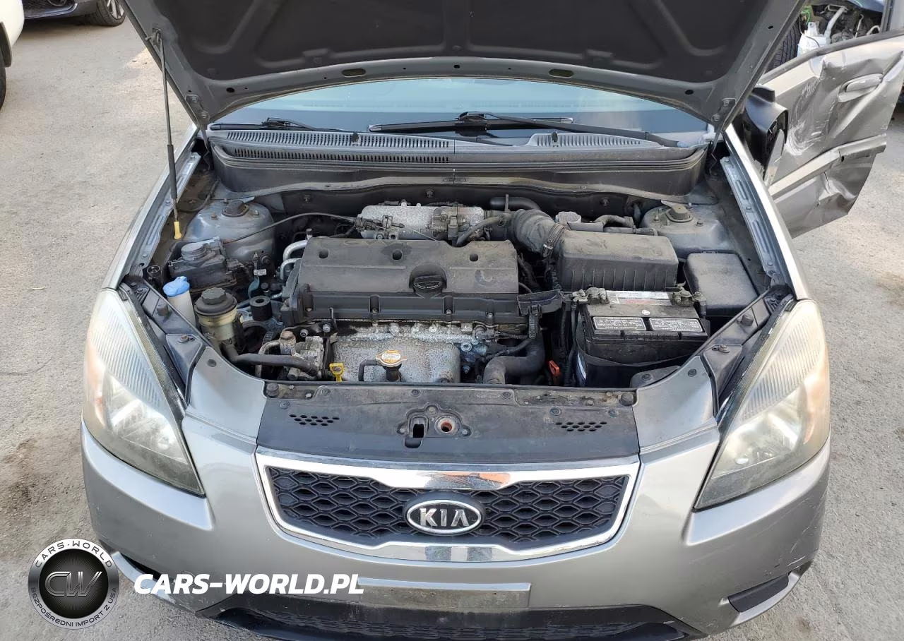 2011 Kia Rio Base VIN:KNADH4A30B6960572 - 11
