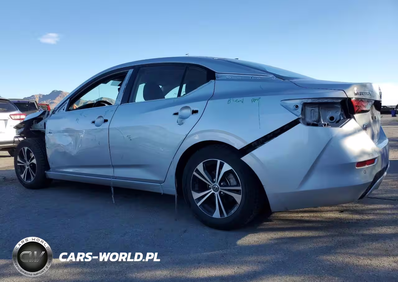 2020 Nissan Sentra Sv VIN:3N1AB8CV0LY307542 - 2