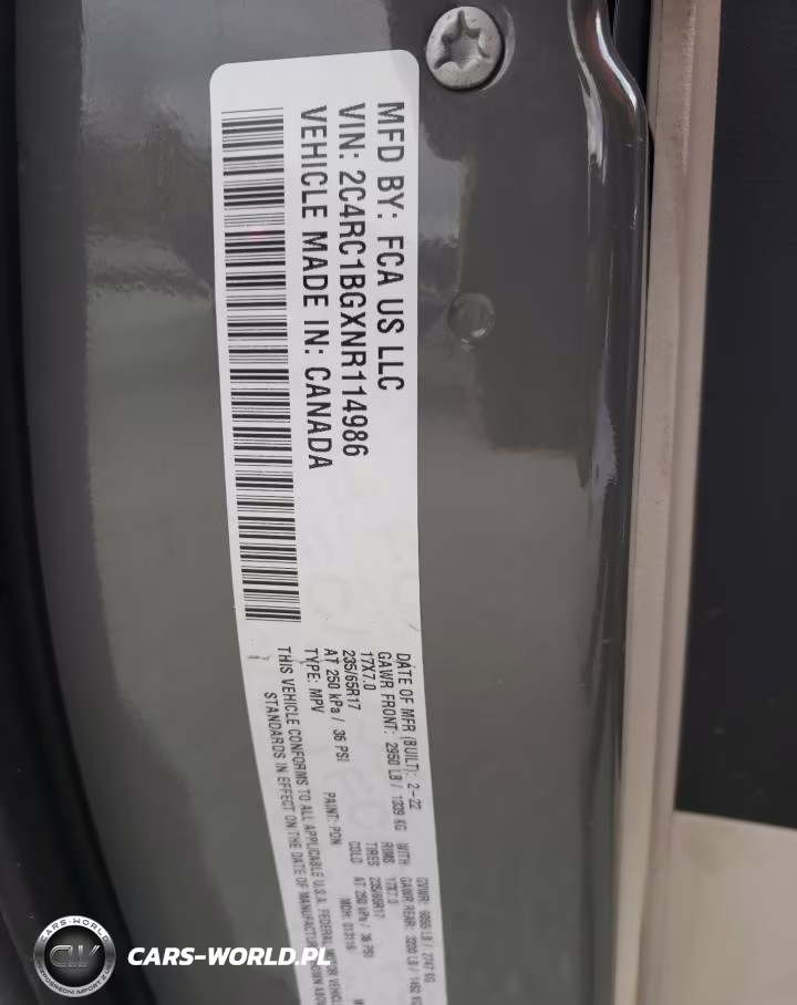 2022 Chrysler Pacifica Touring L VIN:2C4RC1BGXNR114986 - 14