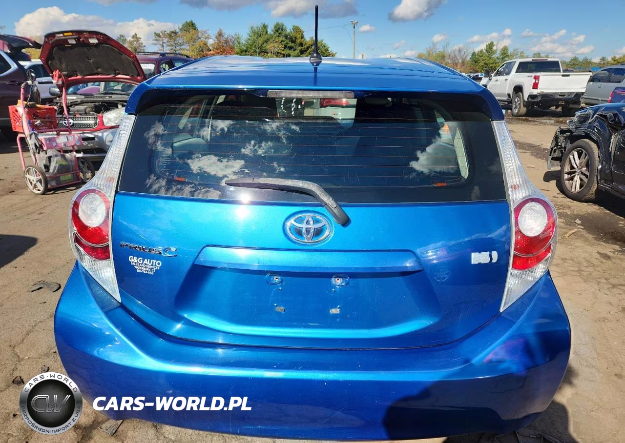 2012 Toyota Prius VIN:JTDKDTB37C1507823 - 6