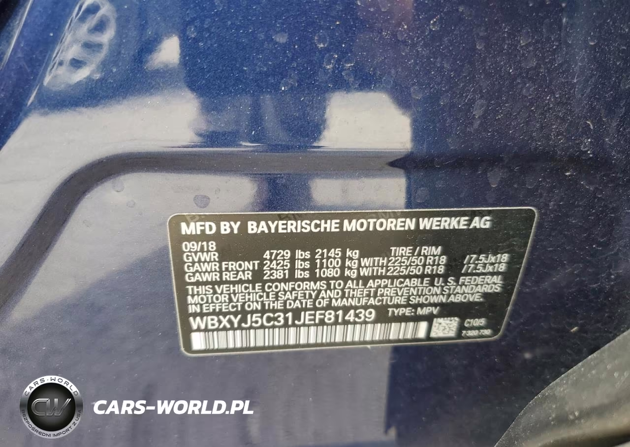 2018 BMW X2 xDrive28I VIN:WBXYJ5C31JEF81439 - 13