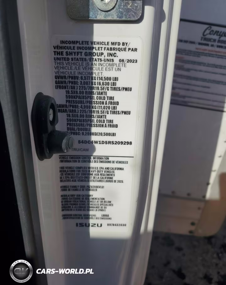 2024 Isuzu Npr Hd Box Truck VIN:54DC4W1D5RS209298 - 12