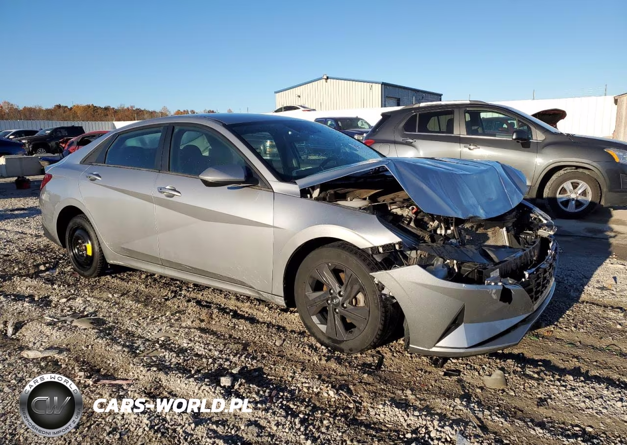2021 Hyundai Elantra Sel VIN:5NPLM4AG1MH043467 - 4