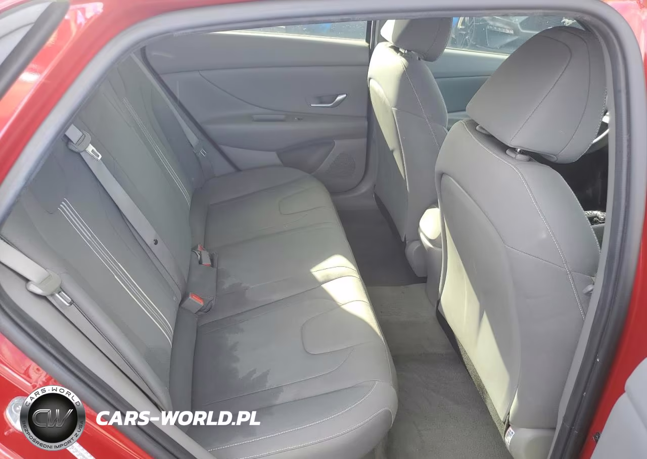 2021 Hyundai Elantra Blue VIN:KMHLM4AJ1MU004035 - 10