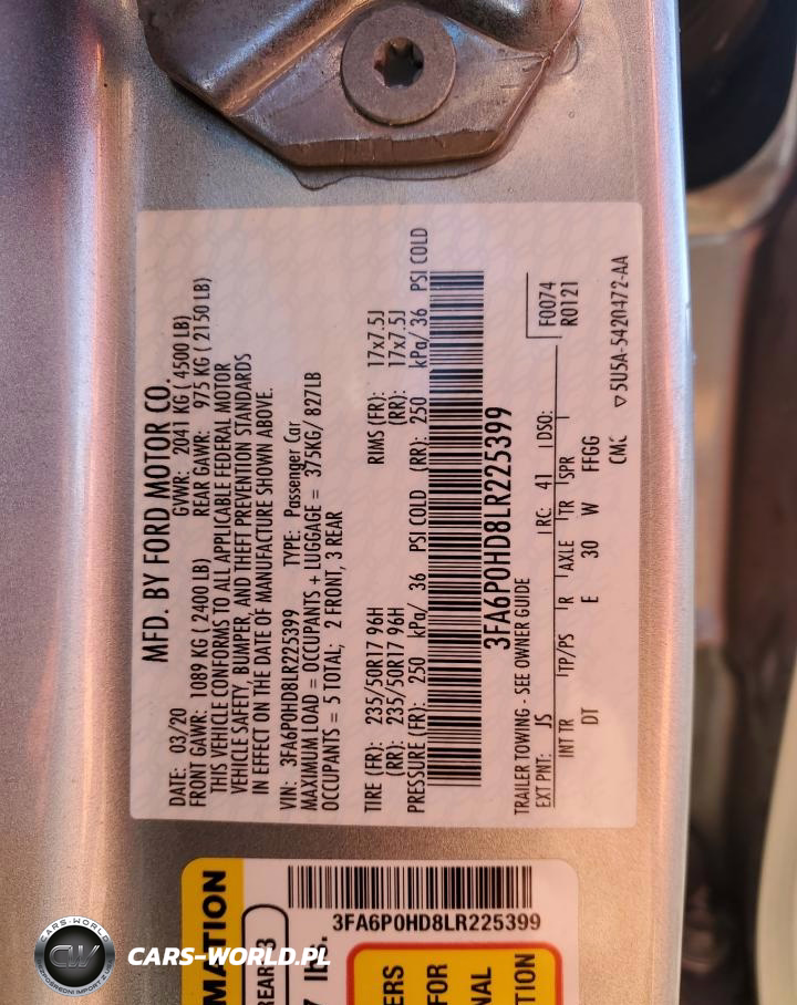 2020 Ford Fusion Se VIN:3FA6P0HD8LR225399 - 12
