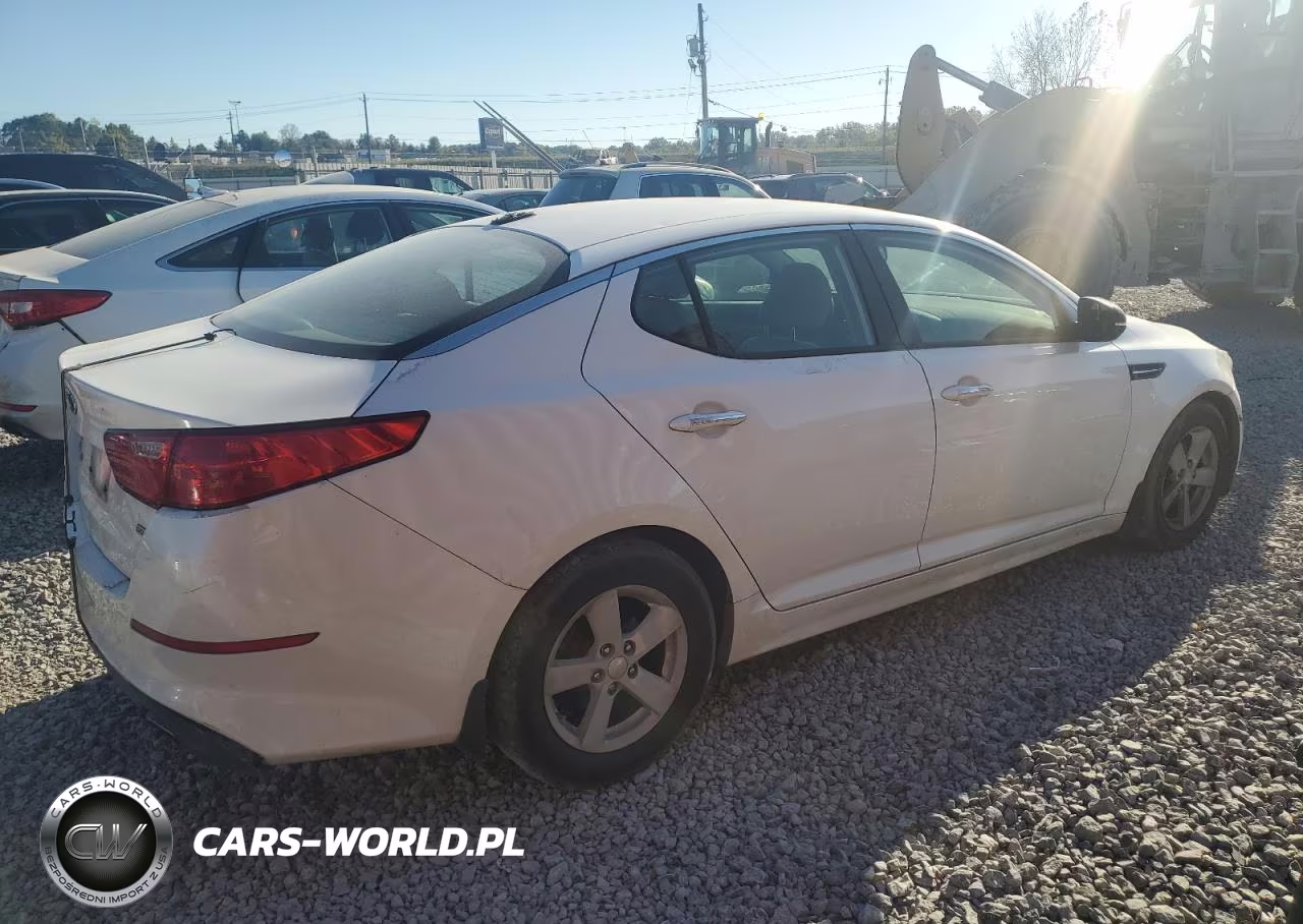 2014 Kia Optima Lx VIN:KNAGM4A73E5466020 - 3