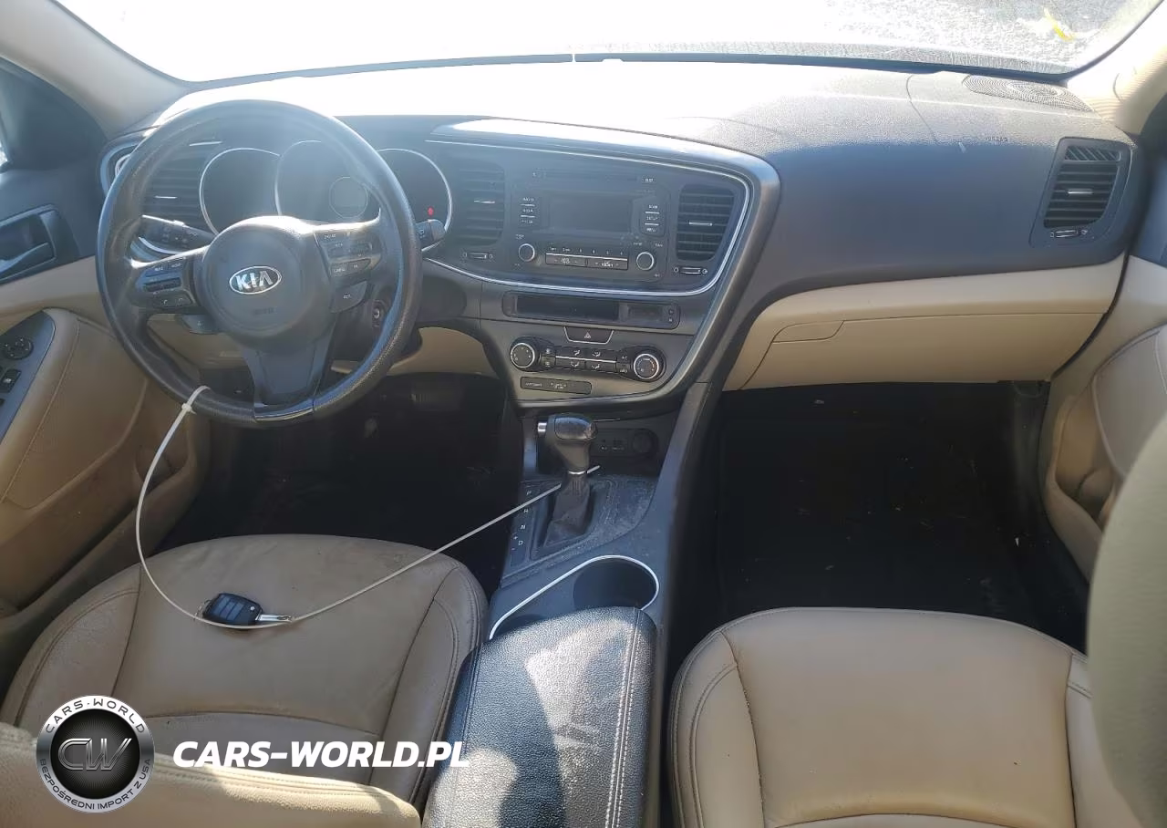 2014 Kia Optima Lx VIN:KNAGM4A73E5466020 - 8