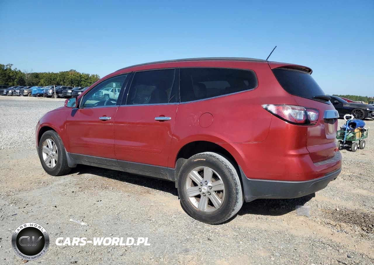 2014 Chevrolet Traverse Lt VIN:1GNKRGKD1EJ162784 - 2