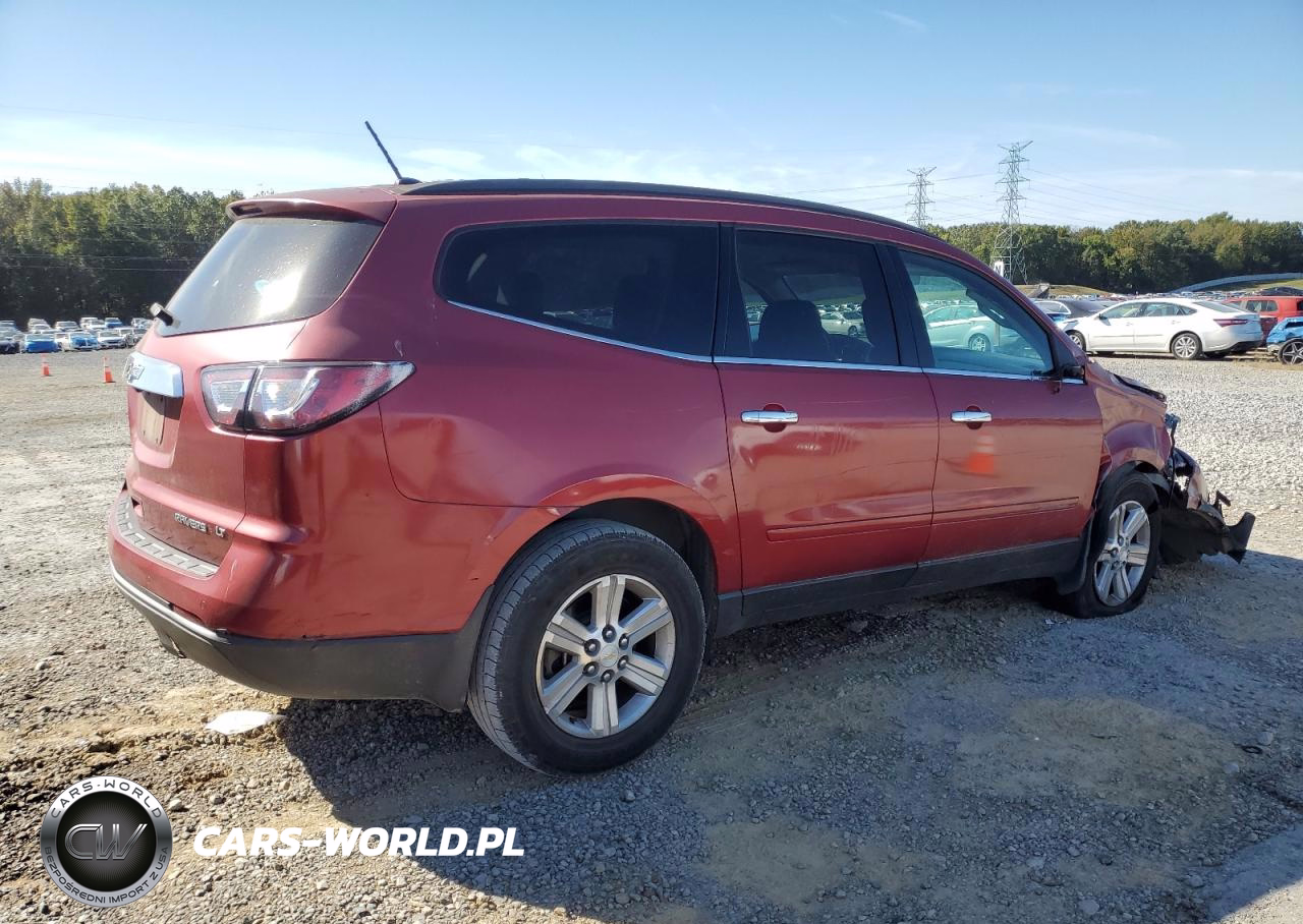 2014 Chevrolet Traverse Lt VIN:1GNKRGKD1EJ162784 - 3