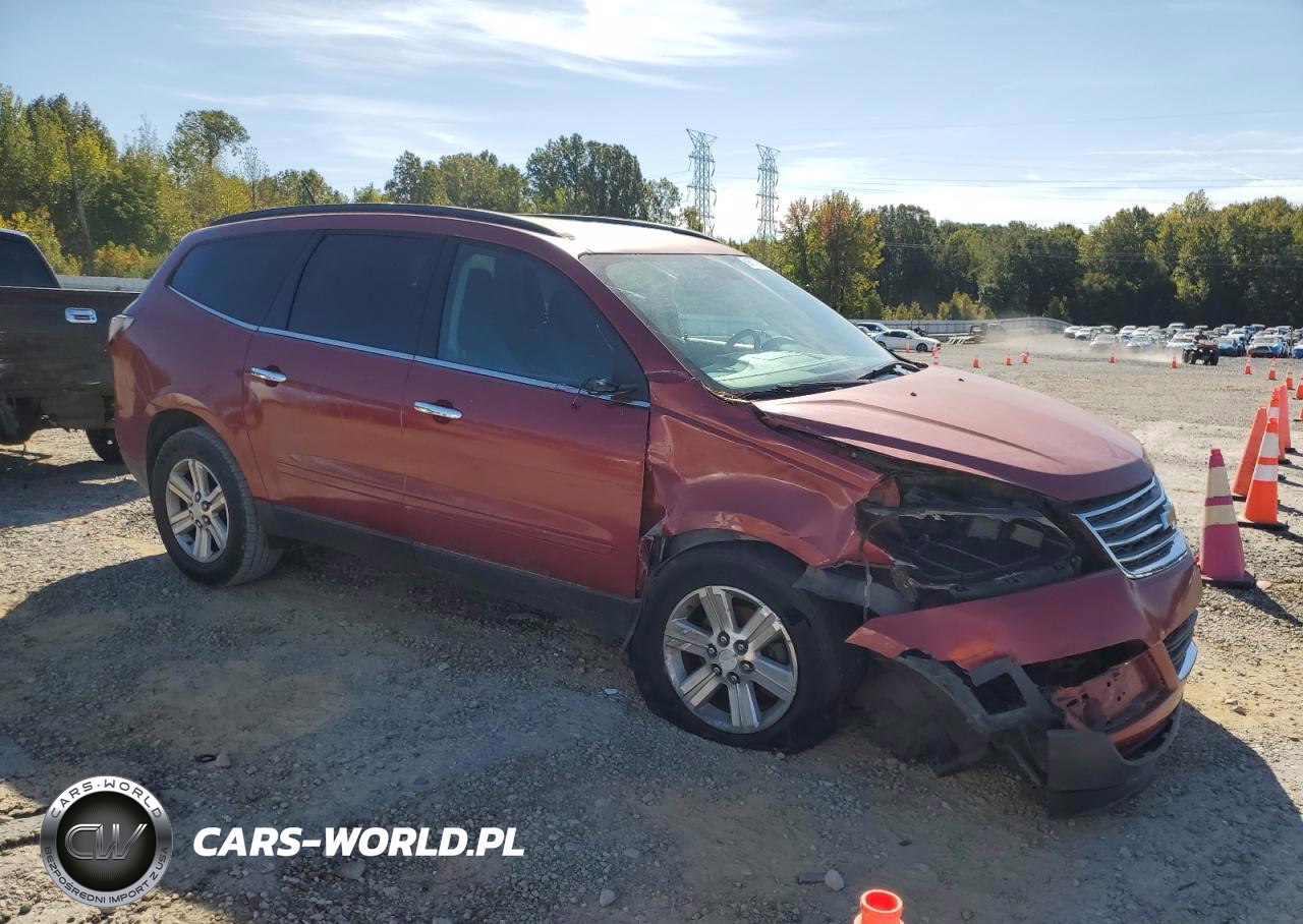 2014 Chevrolet Traverse Lt VIN:1GNKRGKD1EJ162784 - 4