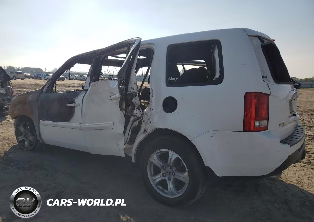 2013 Honda Pilot Exl VIN:5FNYF3H56DB008808 - 2