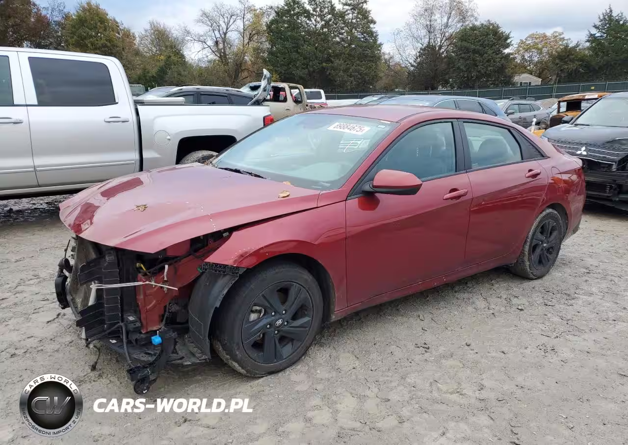 2023 Hyundai Elantra Blue