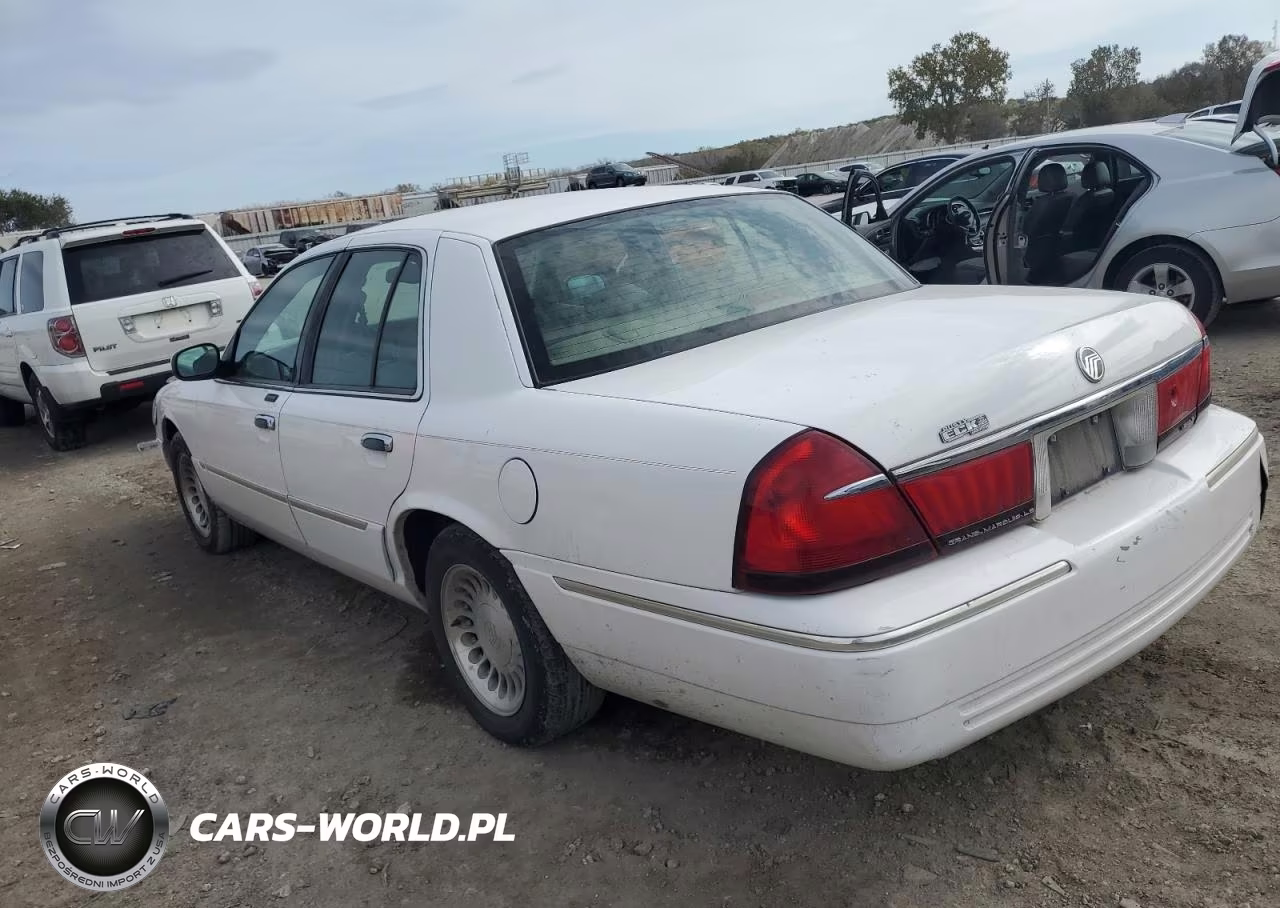 2001 Mercury Grand Marquis Ls VIN:2MEFM75W01X705256 - 2