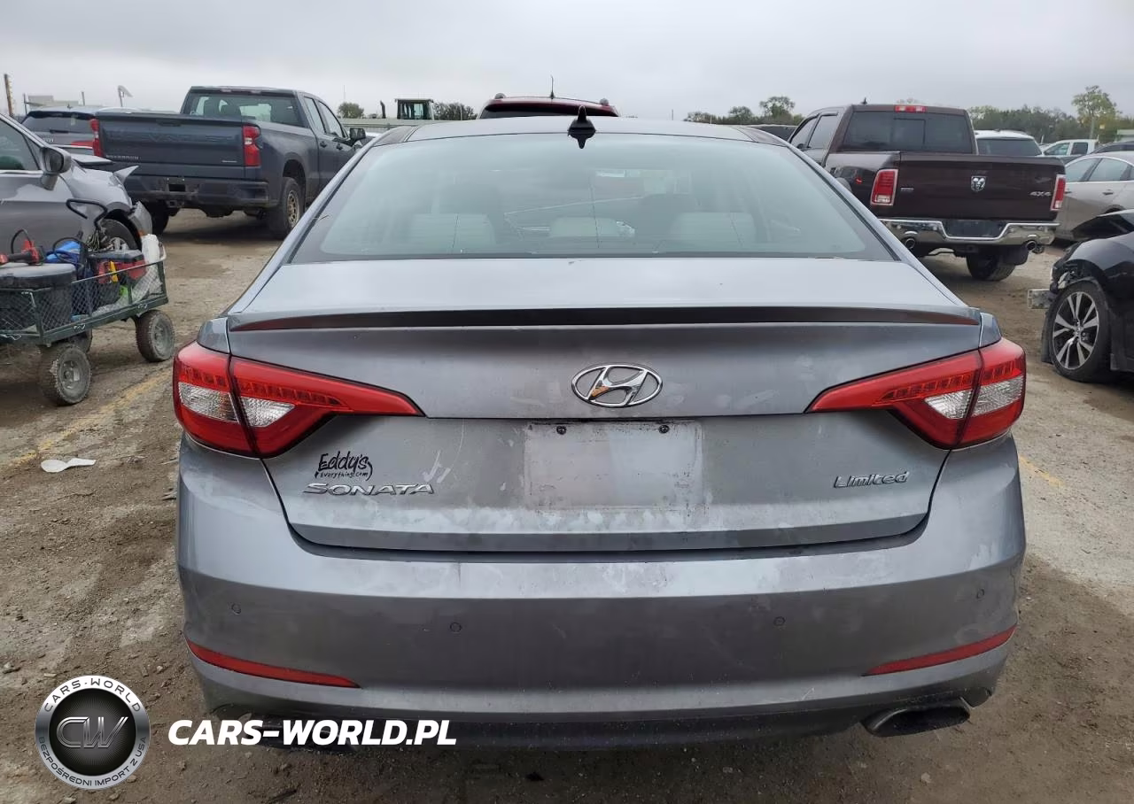 2016 Hyundai Sonata Limited VIN:5NPE34AF5GH319303 - 6