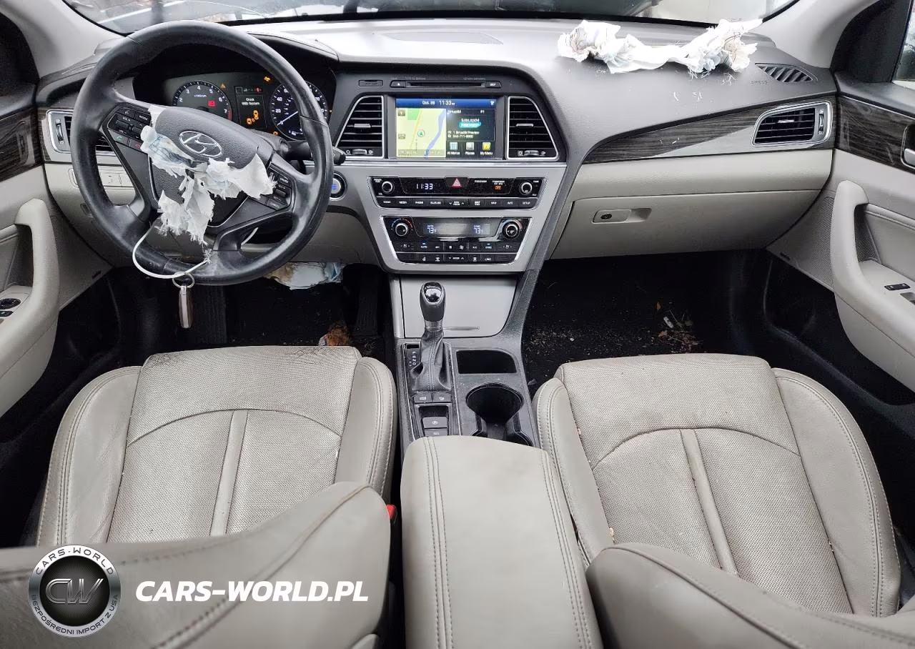 2016 Hyundai Sonata Limited VIN:5NPE34AF5GH319303 - 8