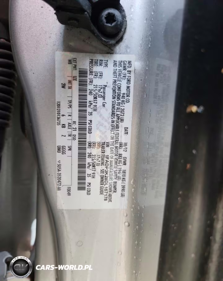 2013 Ford Focus Se VIN:1FADP3K28DL167178 - 14
