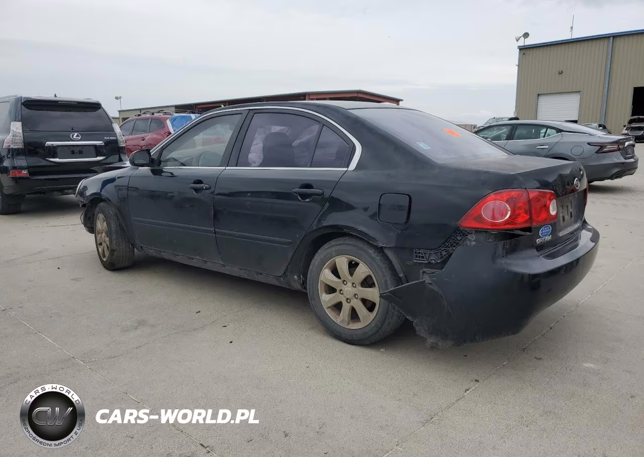 2008 Kia Optima Lx VIN:KNAGE124285192197 - 2