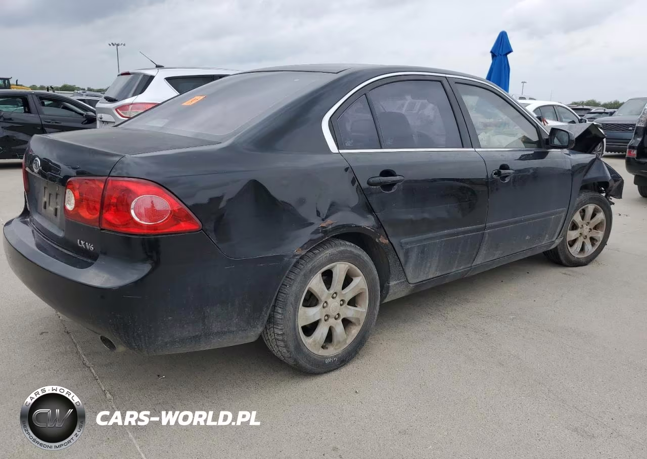 2008 Kia Optima Lx VIN:KNAGE124285192197 - 3