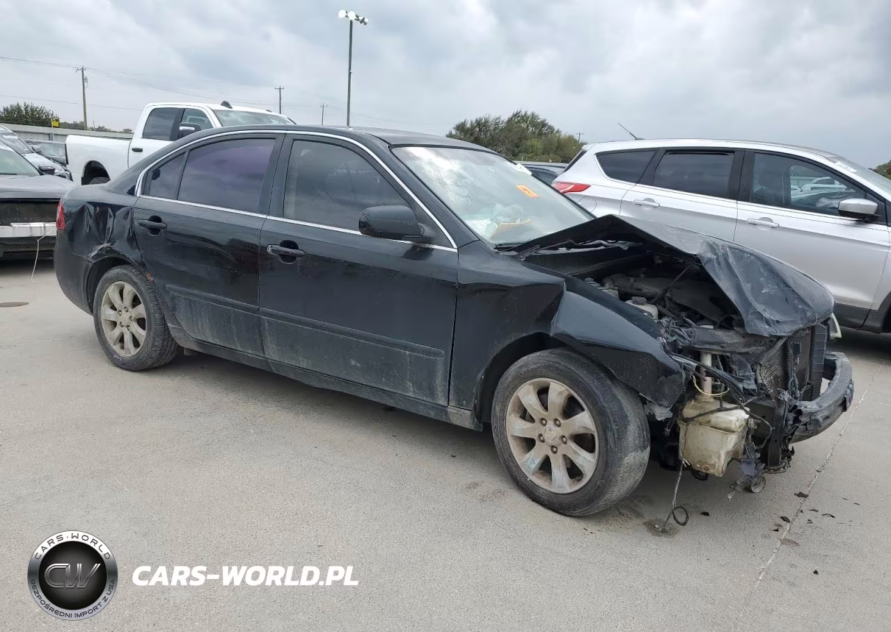2008 Kia Optima Lx VIN:KNAGE124285192197 - 4