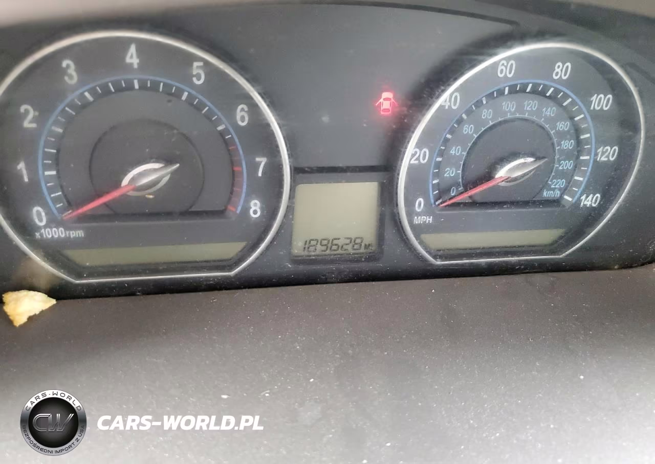 2008 Kia Optima Lx VIN:KNAGE124285192197 - 9