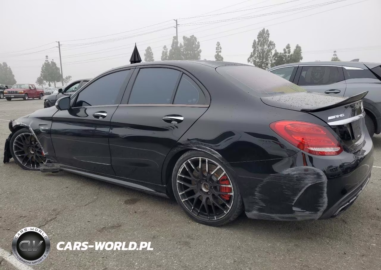 2017 Mercedes-Benz C 63 Amg-S VIN:55SWF8HB5HU230125 - 2