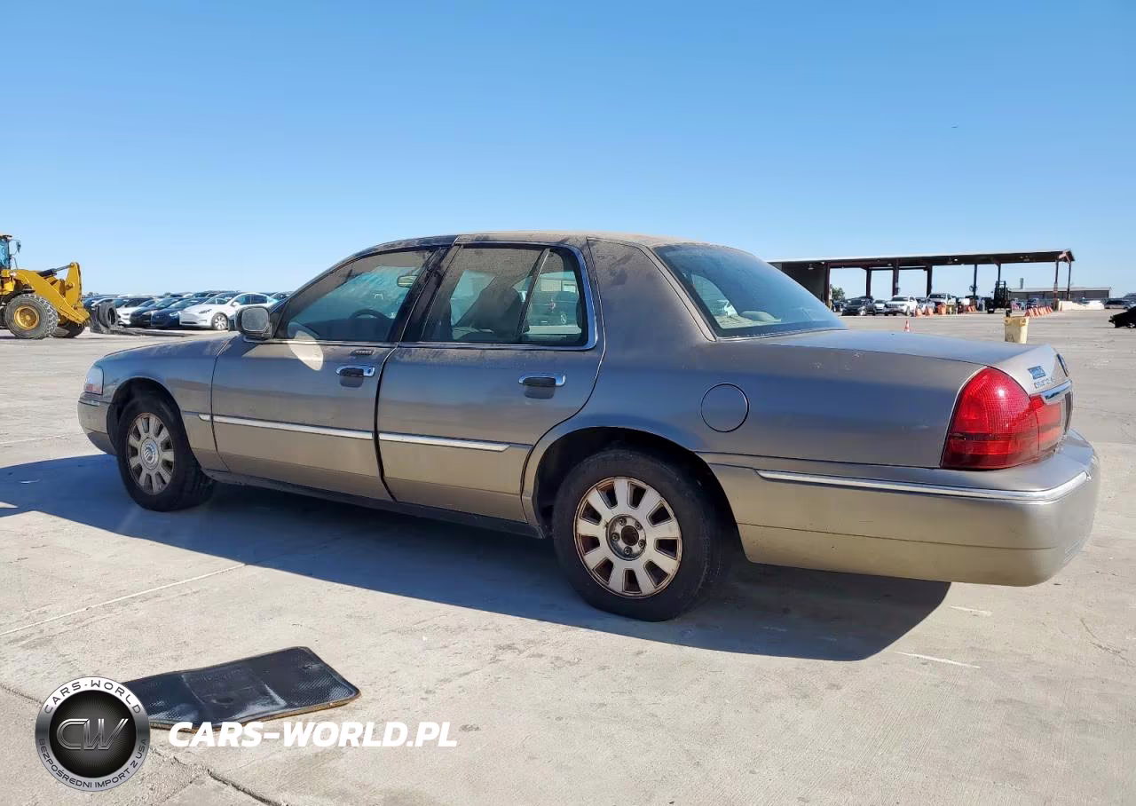 2004 Mercury Grand Marquis Ls VIN:2MEFM75WX3X608844 - 2