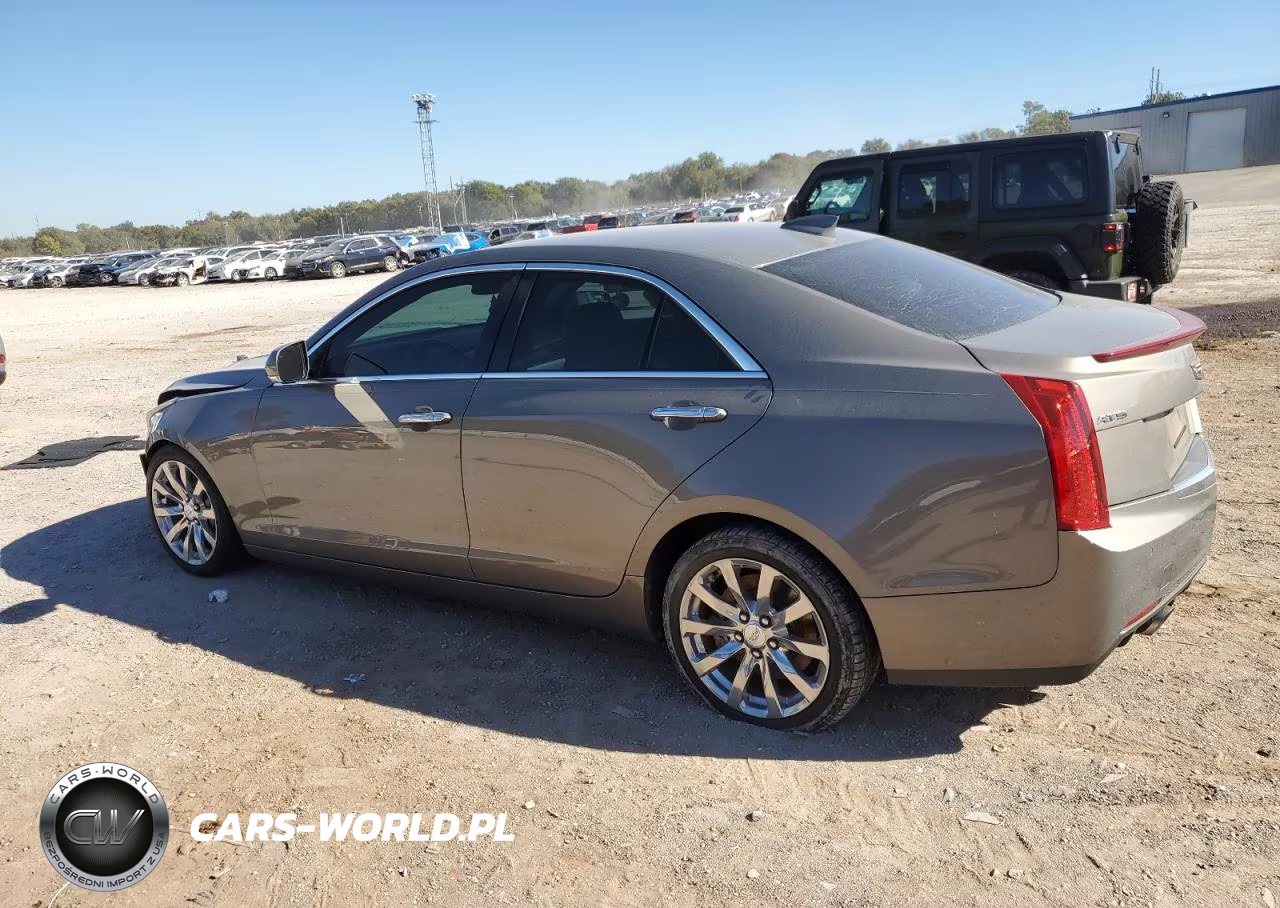2017 Cadillac Ats Luxury VIN:1G6AB5SX1H0151725 - 2