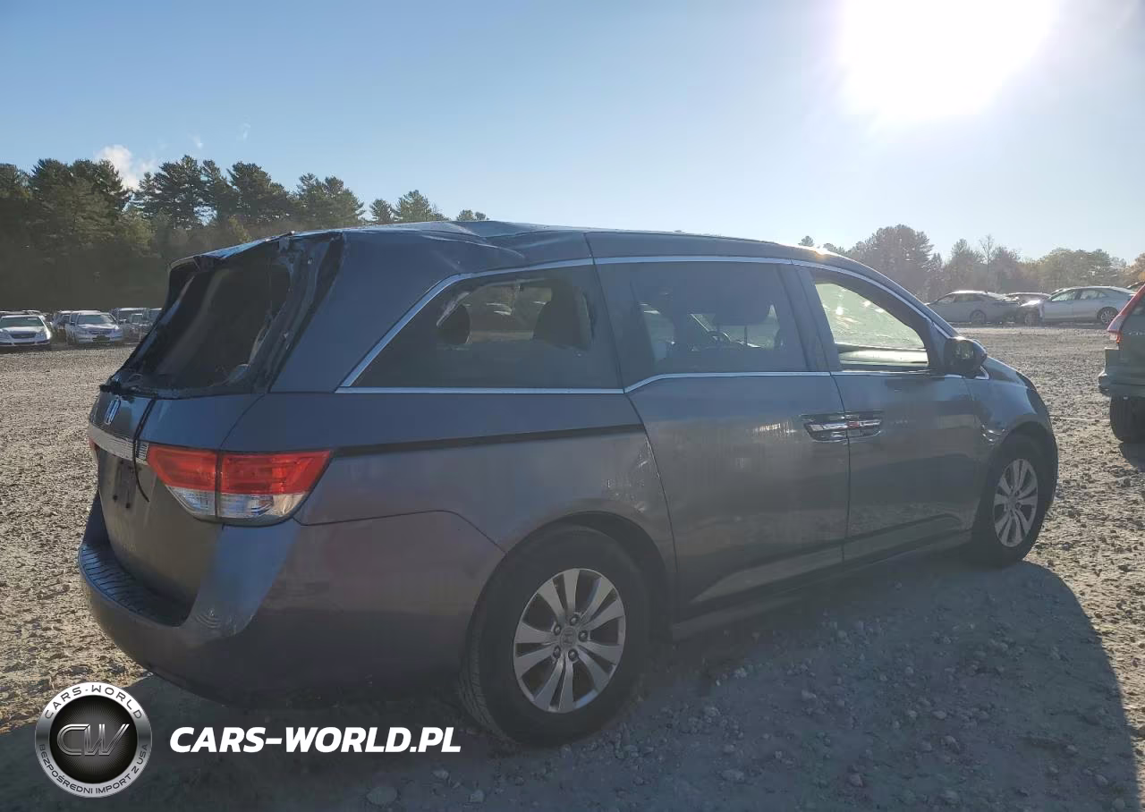 2015 Honda Odyssey Ex VIN:5FNRL5H42FB043512 - 3