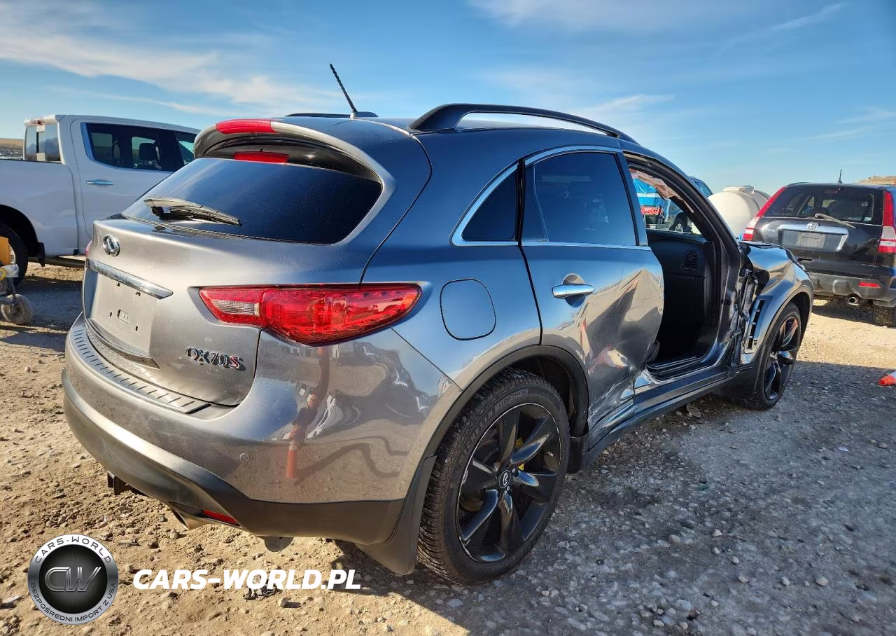 2017 Infiniti Qx70 VIN:JN8CS1MW9HM410199 - 3