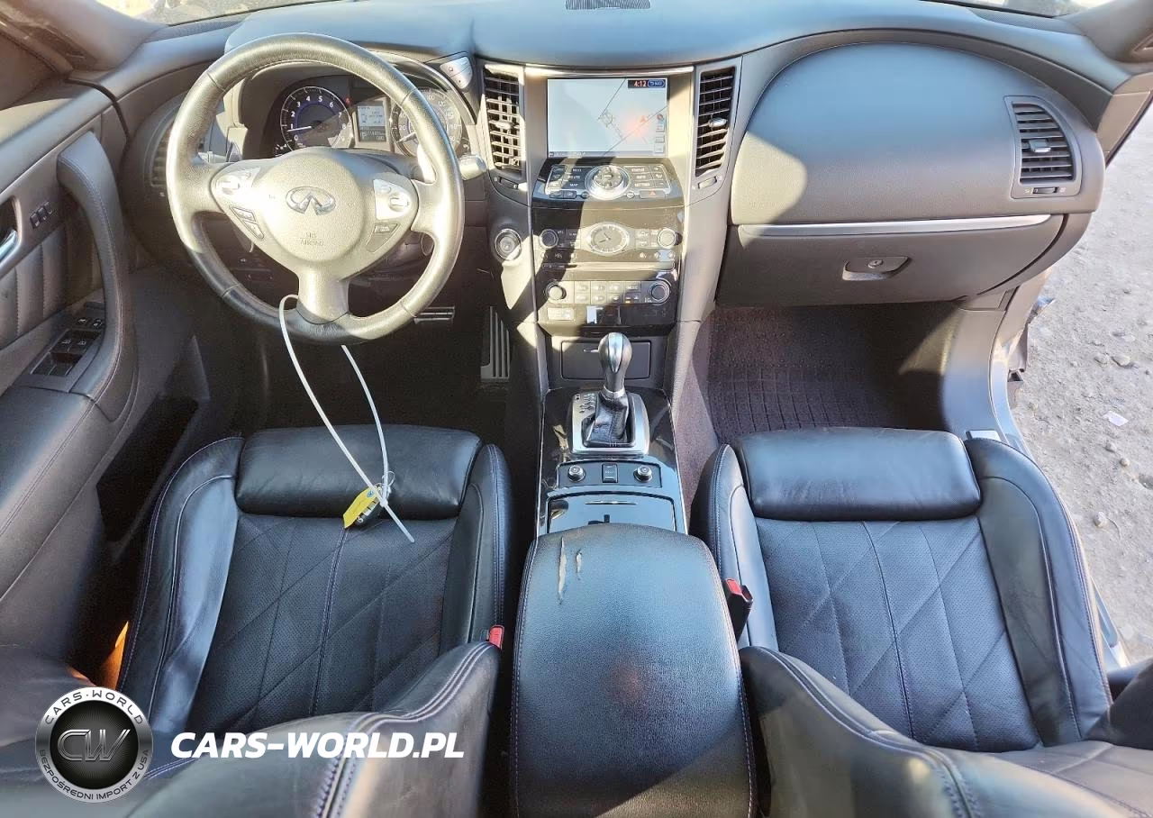 2017 Infiniti Qx70 VIN:JN8CS1MW9HM410199 - 8