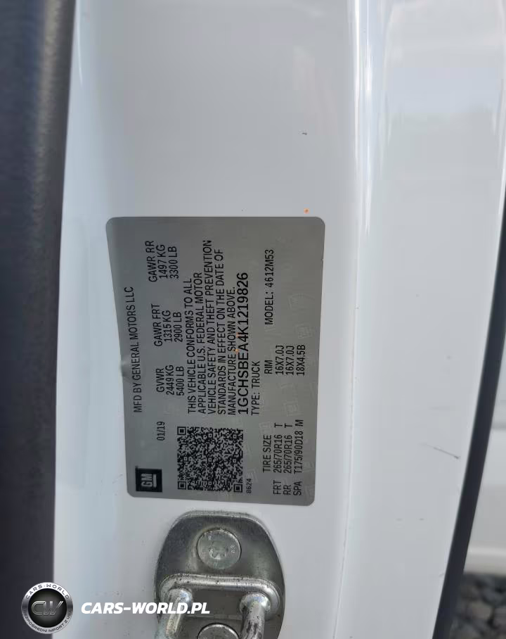 2019 Chevrolet Colorado VIN:1GCHSBEA4K1219826 - 12